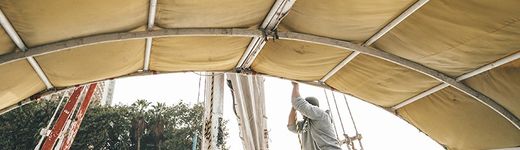 Características de la lona impermeable