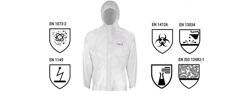 3. Monos desechables para fumigar