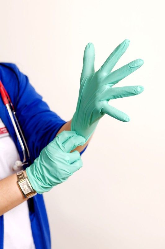 Guantes de látex desechables