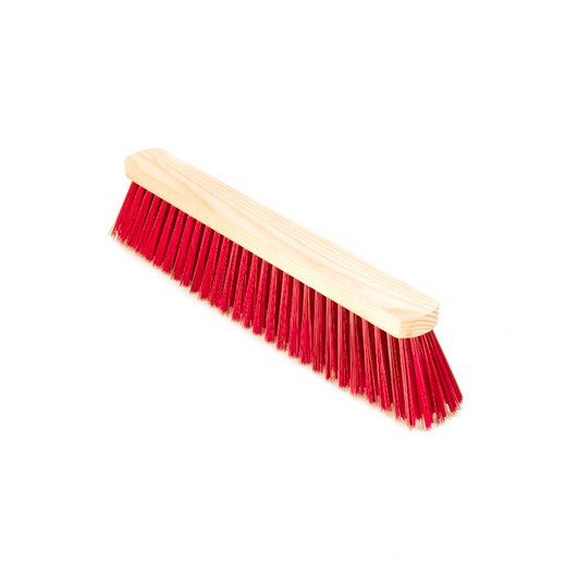 [4u] Escovas varredoras de fibra vermelha de 610 mm