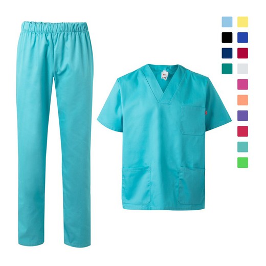 Conjunto pijama de trabajo colores