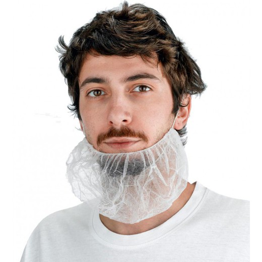 [1000u] Capa de barba de polipropileno