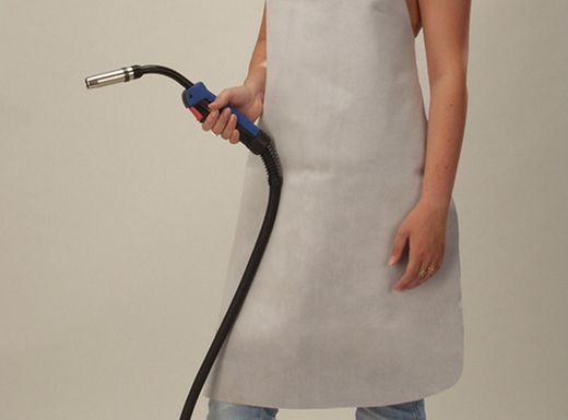 Tabliers en cuir fendu