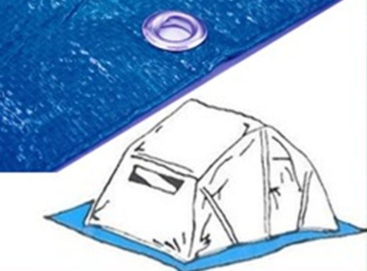 Suelos de rafia (camping)