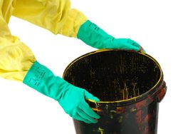 [12 parells] Guants flocats per a productes químics