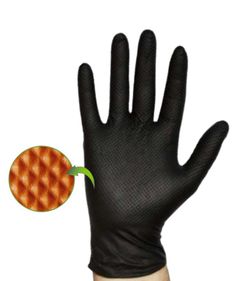 [50u] Guantes de nitrilo diamantado 8.5