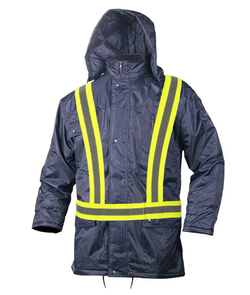 Harnais jaunes avec bandes réfléchissantes