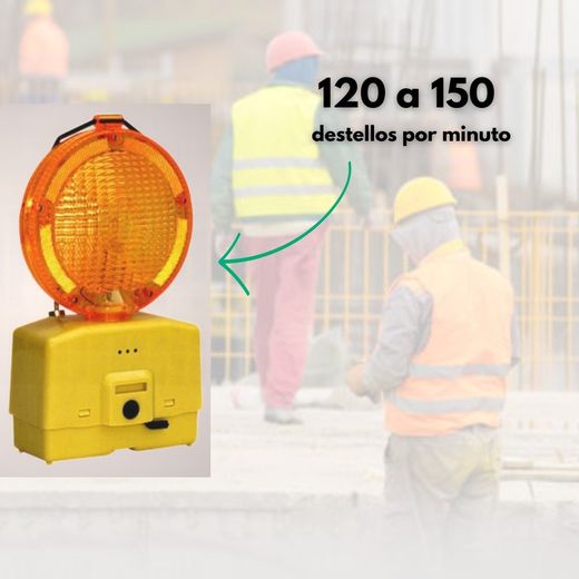 Balizas de señalización luz intermitente