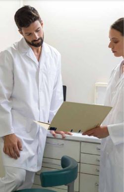 Bata de trabajo UNISEX de manga larga