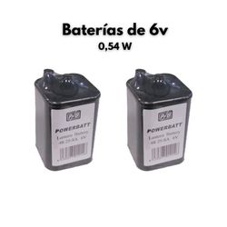 Baterias recambio para balizas señalización - 2u