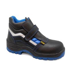 Bota de soldador con velcro