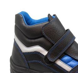 Bota de soldador con velcro