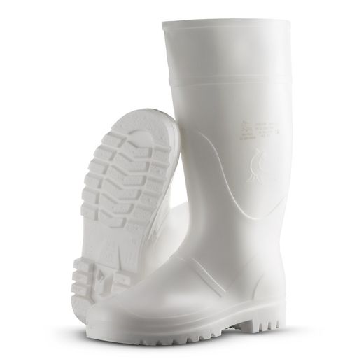Bota impermeável branca FOCA Rain - ISO 20347