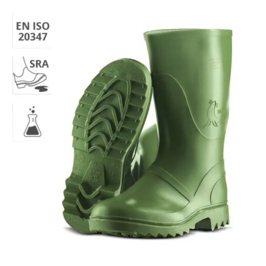 Bottes en molleton moyen vert Foca