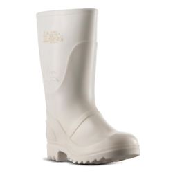 Botas de agua media caña blancas antigrasa Foca