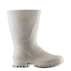 Botas de agua media caña blancas antigrasa Foca