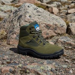 Chaussures de randonnée en cuir suédé