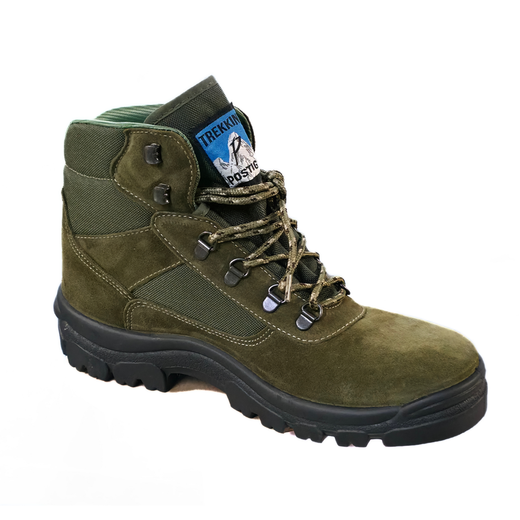 Chaussures de randonnée en cuir suédé