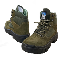 Chaussures de randonnée en cuir suédé