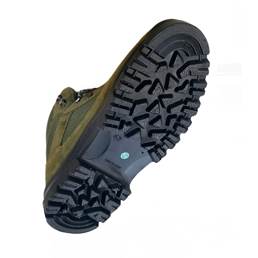 Chaussures de randonnée en cuir suédé