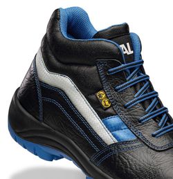 Botas de seguridad piel negra S3 suela poliuretano