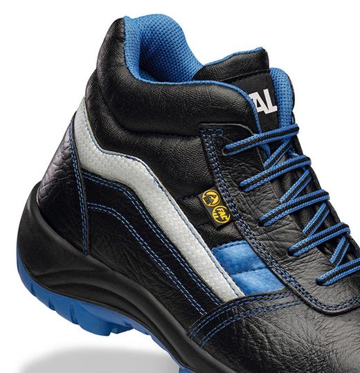 Botas de seguridad piel negra S3 suela poliuretano