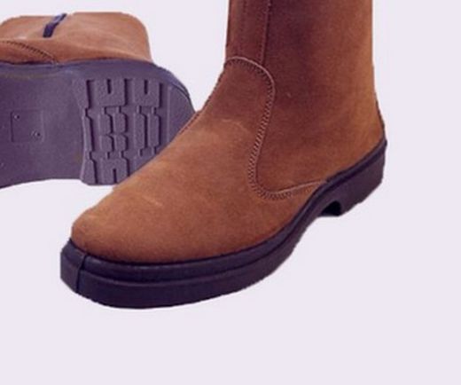 Botas de serraje altas forradas con cremallera 399