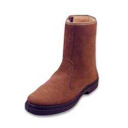 Botas de serraje altas forradas con cremallera 399