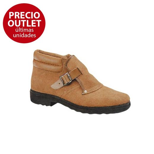 Botas de serraje Trueno 114 con hebilla