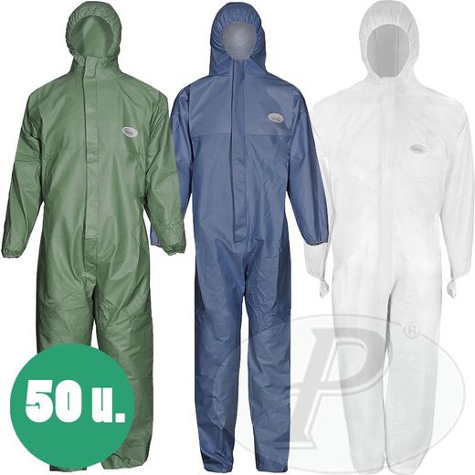 [50u] Mono de protecció química multicolor tipus 5B/6B