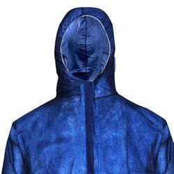 Buzos usar y tirar azules de polipropileno