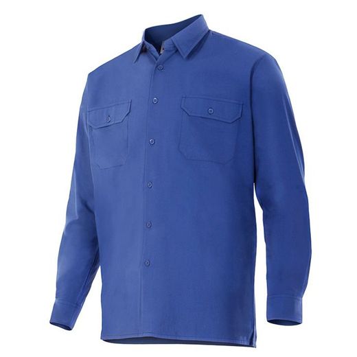 Camisa manga larga de tergal para hombre
