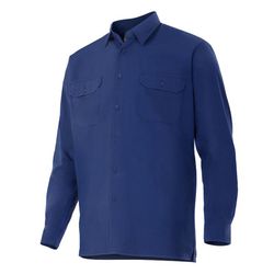 Camisa manga larga de tergal para hombre