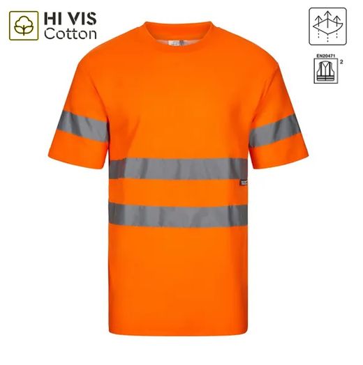 T-shirt en coton à manches courtes AV