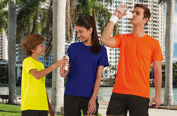 Camiseta técnica transpirable manga corta - RESISTANCE 3XL / Azul marino orión