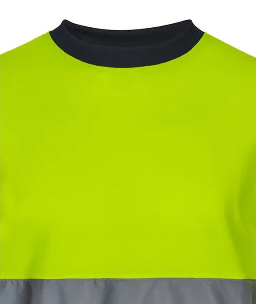 Camisetas bicolor de alta visibilidad en manga larga
