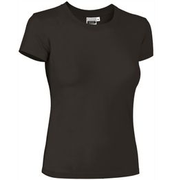 T-shirts de travail pour FEMMES en coton-élasthanne col rond - TIFFANY