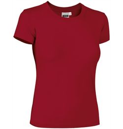 T-shirts de travail pour FEMMES en coton-élasthanne col rond - TIFFANY