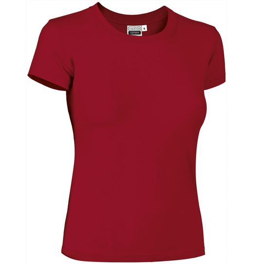 T-shirts de travail pour FEMMES en coton-élasthanne col rond - TIFFANY