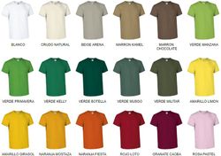 Camisetas de trabajo calidad EXTRA de algodón cuello redondo - RACING