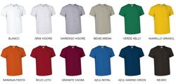 Camisetas manga corta de colores con bolsillo - EAGLE
