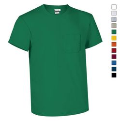 Camisetas manga corta de colores con bolsillo - EAGLE