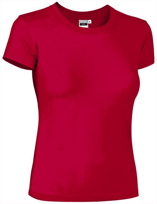 Camisetas de MUJER de trabajo 100% algodón cuello redondo - PARIS