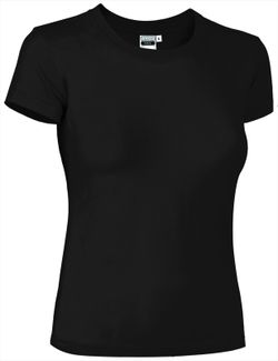 Camisetas de MUJER de trabajo 100% algodón cuello redondo - PARIS