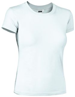 Camisetas de MUJER de trabajo 100% algodón cuello redondo - PARIS