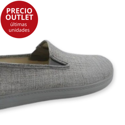Chaussons crabe gris avec élastique