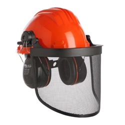 Casque forestier complet Climax 437 avec visière et protection auditive