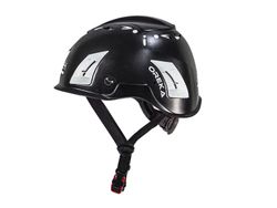 Casco para trabajos en altura con barbijo