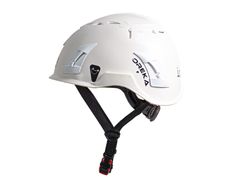 Casco para trabajos en altura con barbijo