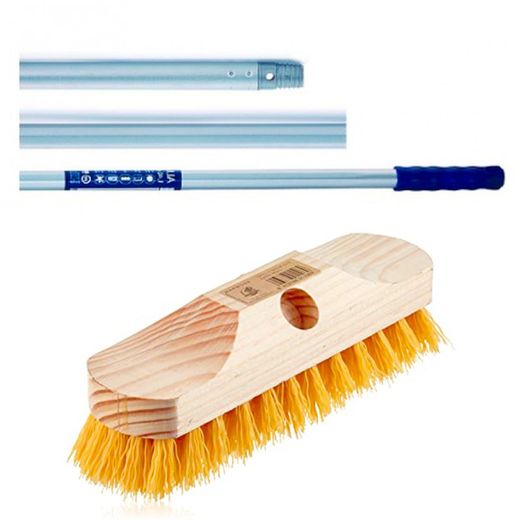 Raspall mexil + mànec metàl·lic Alu-Pro